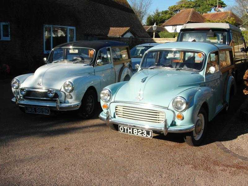 Morris Minor Traveller. Investment. April 1971. One of the last 1200 built.