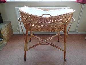 Moses basket.