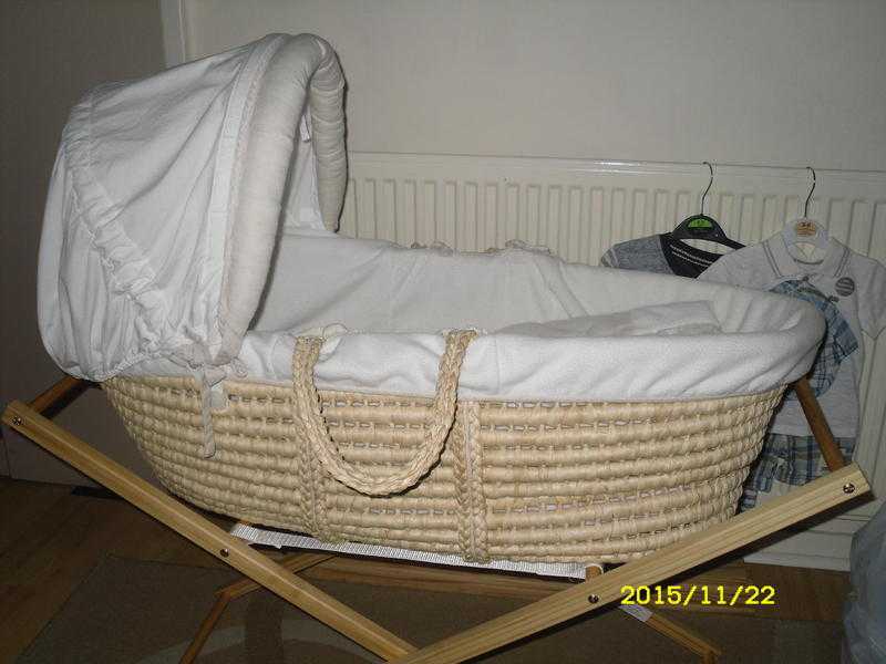 Moses Basket, Stand and Bath