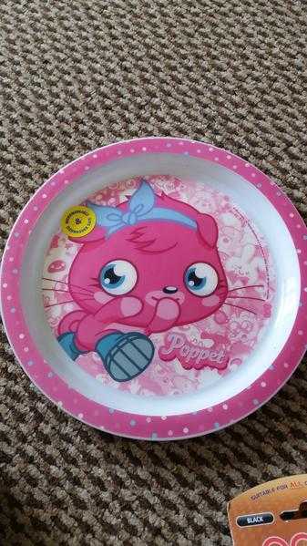 moshi monster poppet plate