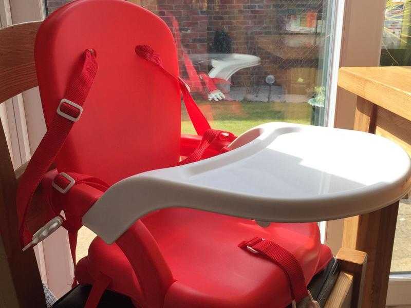 Mother Care Deluxe portable High Chair - Red