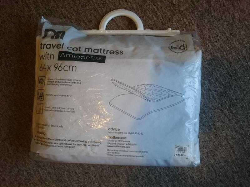 Mothercare Travel Cot Mattress