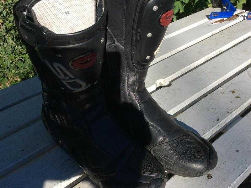 Motorbike boots SIDI size 45