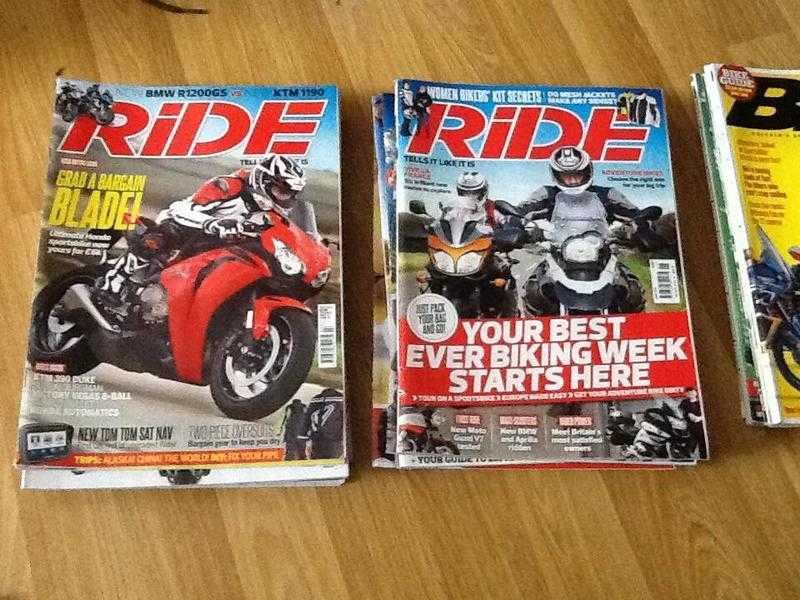 Motorcycle magazines