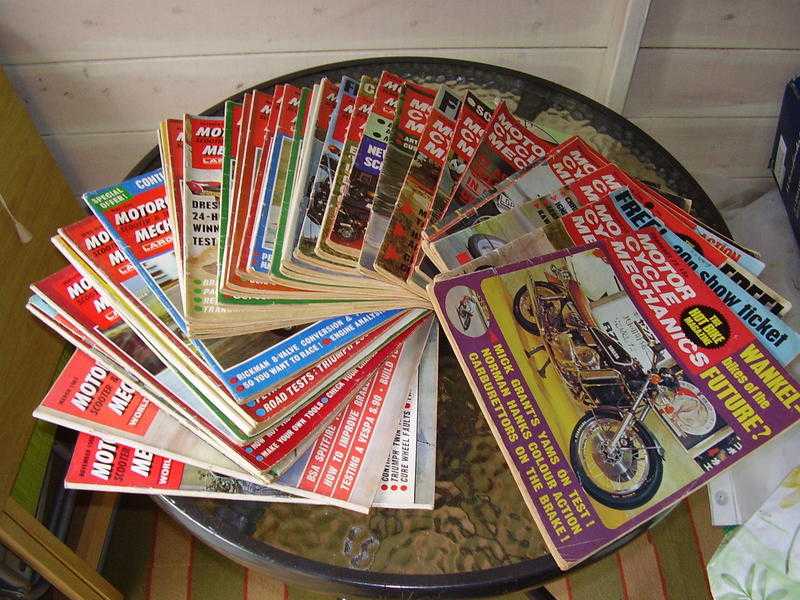 MOTORCYCLE MECHANICS MAGAZINES