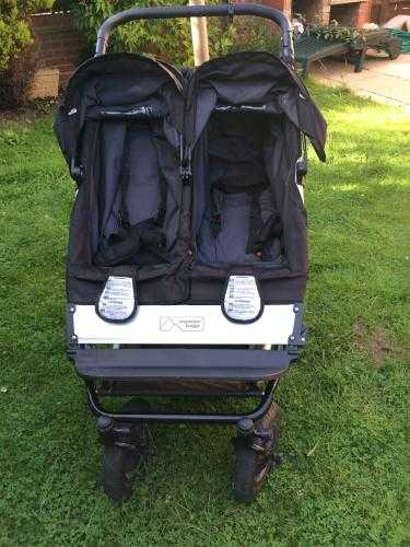 Mountain Buggy Duet - Double Pushchair  Storm Cover  Single Travel System (Maxi Cosi)