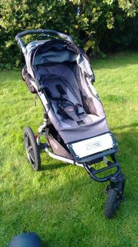 Mountain Buggy Terrian pushchair with accessories