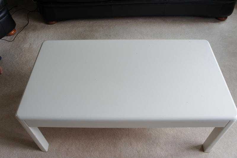 Moving Sale. White Coffee Table