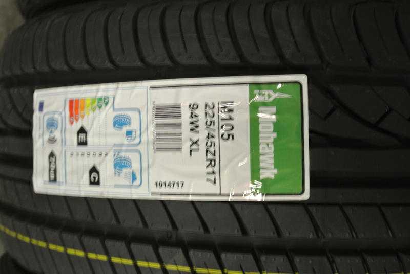 MOWHAWK TYRES 2254517 BRAND NEW 225 45 17 FITTED FROM 41.00