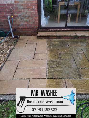 Mr Washee-the mobile wash man.Domestic Pressure Washing Services. Decking,Patio,Garage,Driveways,etc