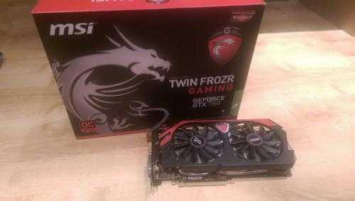 MSI GeForce GTX 760 2GB Twin Frozr Gaming Edition OC Nvidia Graphics Card