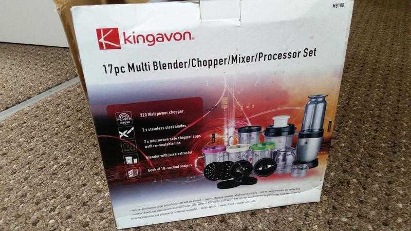 multi purpose chopper  process and bender