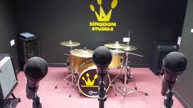 Music Rehearsal Room from 8 in NN1 Northampton - Kingdom Studioz (bands amp vocal space)