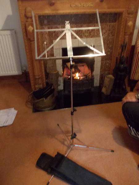 Music Stand - Collapsible with carry case