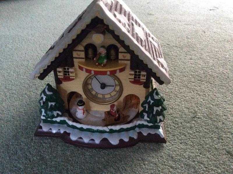 Musical Christmas Clock