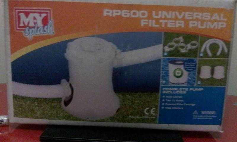 My splash RP600 Universal Filter Pump.