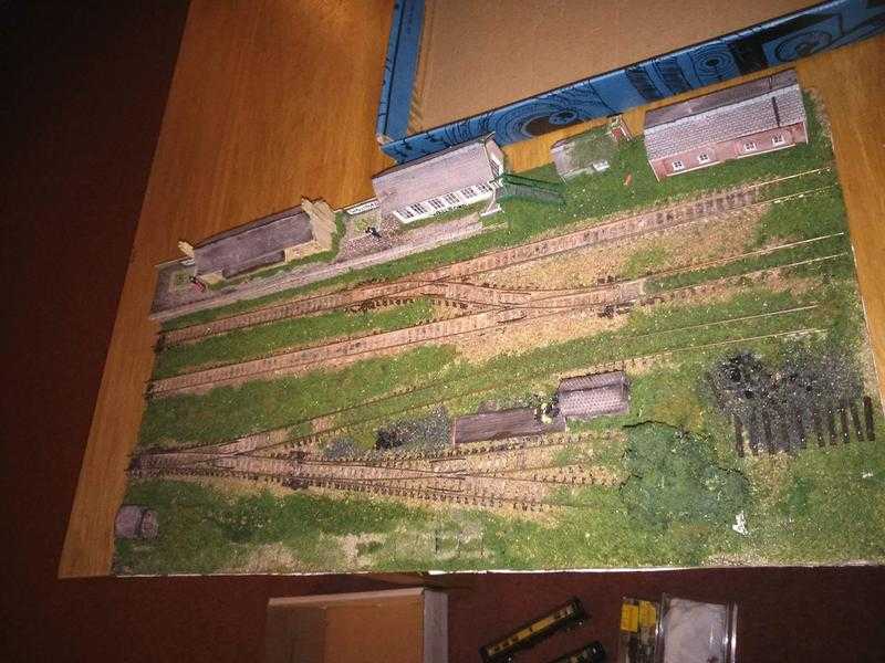 N Gauge Model Rail Diarama