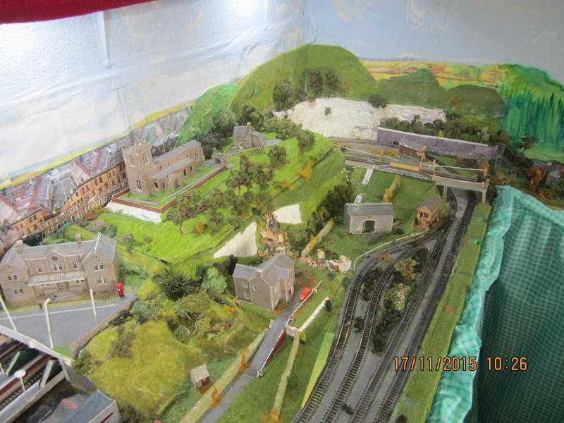 N gauge Model Railway Layout