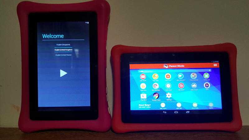 Nabi 2 Kids 7quot tablets.