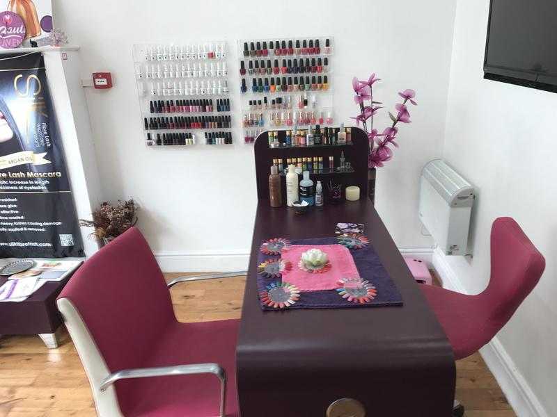 Nail area to hire for nail technician at very busy beauty salon in Worthing high street