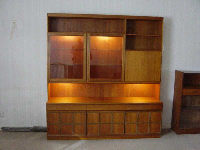 NATHAN TEAK WALL UNIT 100 ono