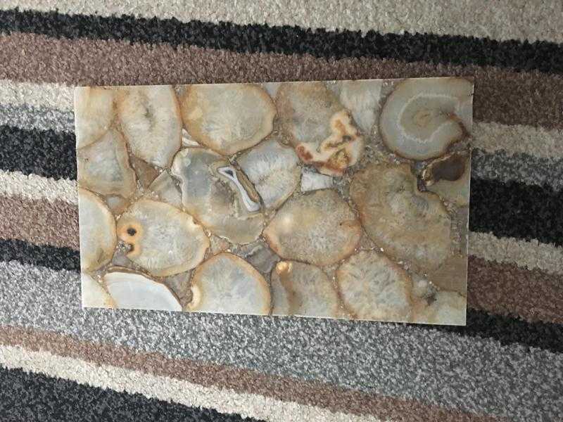 Natural Agate Console Table