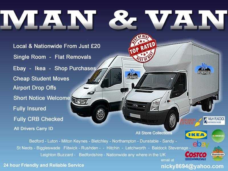 NB Removals Cheap Man and Van Hire