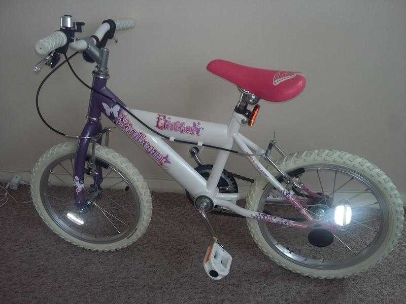 Nearly New Girls Bike (use for one week) Grab a bargain