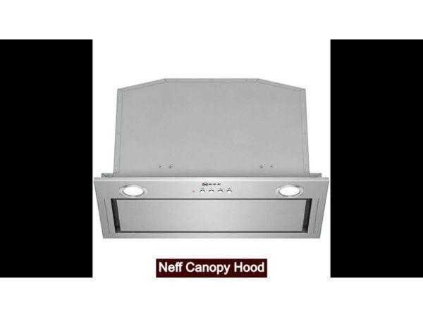 NEFF canopy cooker hood. Excellent condition brand new