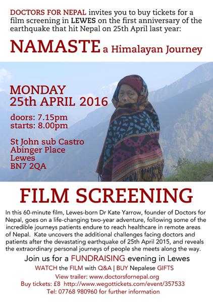 Nepal documentary film on 1st anniversary of earthquake