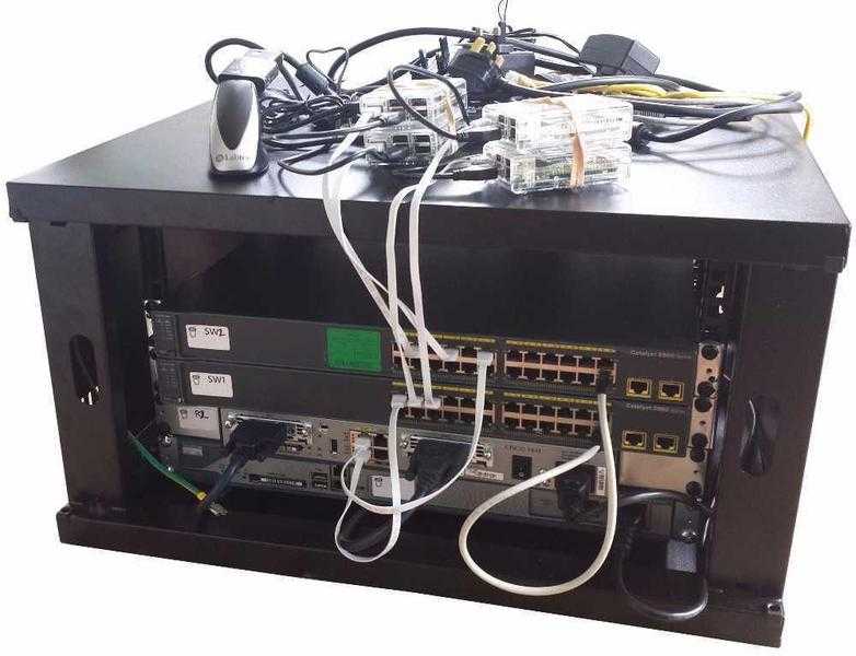 Network Lab for rent - CCNA Standard set of routers, switches, workstations, etc for CCNA home lab