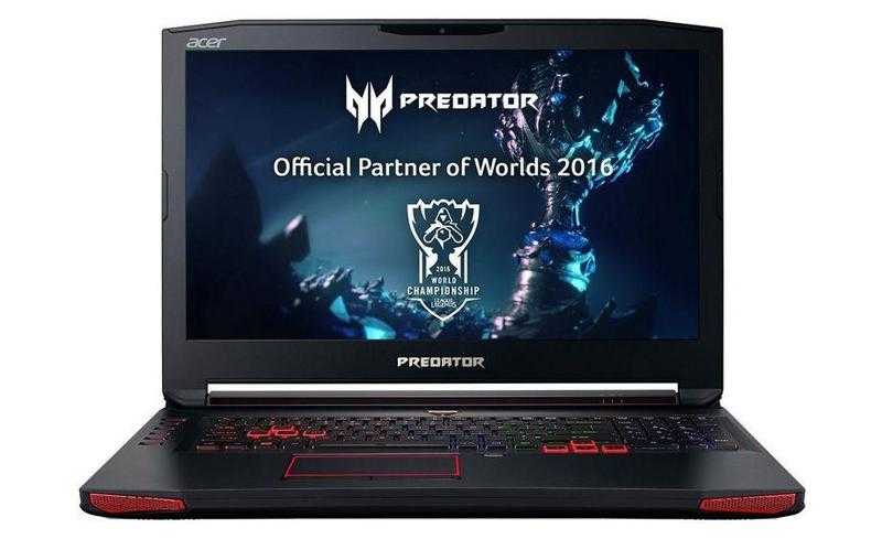 New Acer Predator 17.3 Inch GTX1060 16GB 1TB 128GB SSD Laptop