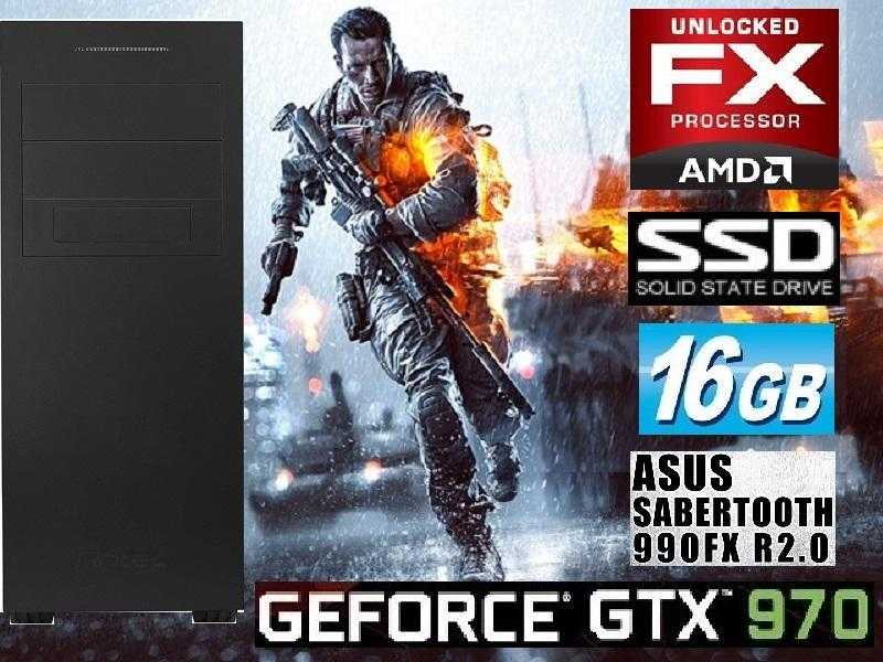 NEW AMD 8-Core FX Gaming PC with GTX 970 Desktop Computer