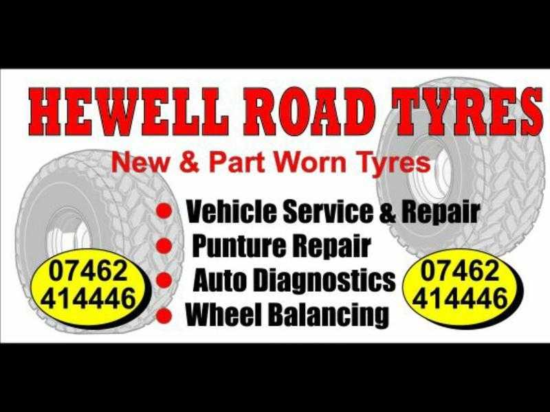 new and part worn tyres at very competitive price