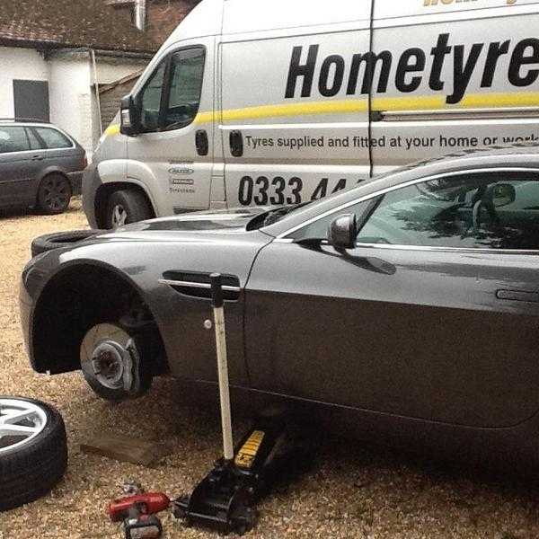 New Aston Martin tyres