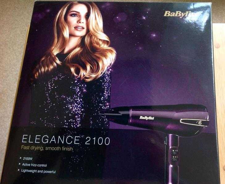 New BaByliss Elegance 2100 Hairdryer