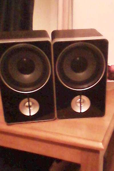 New Black And Silver Speakers