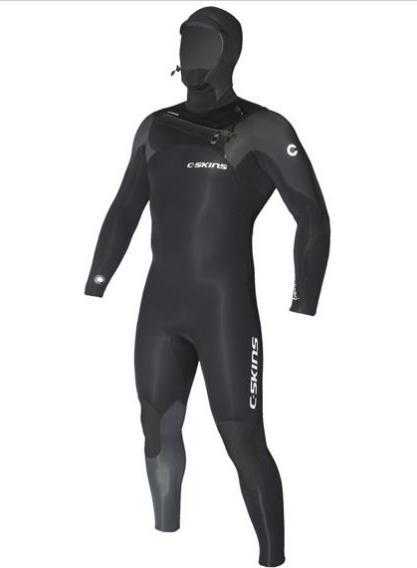 NEW C-Skins Re-Wired Mens 543mm Hooded Wetsuit Medium