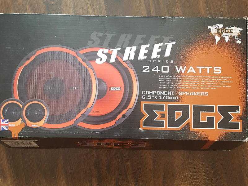 NEW Car speakers Edge Street ED 306