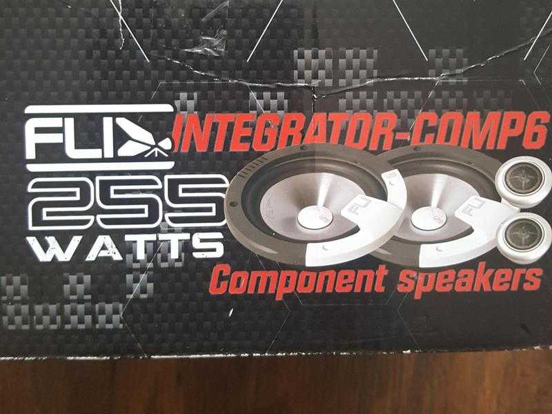 NEW Car speakers Flix Integrator-Comp6