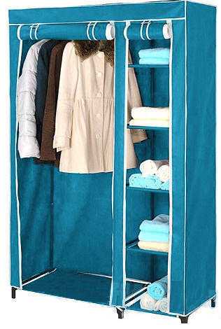 NEW Cotton 100 Wardrobe with Shelves