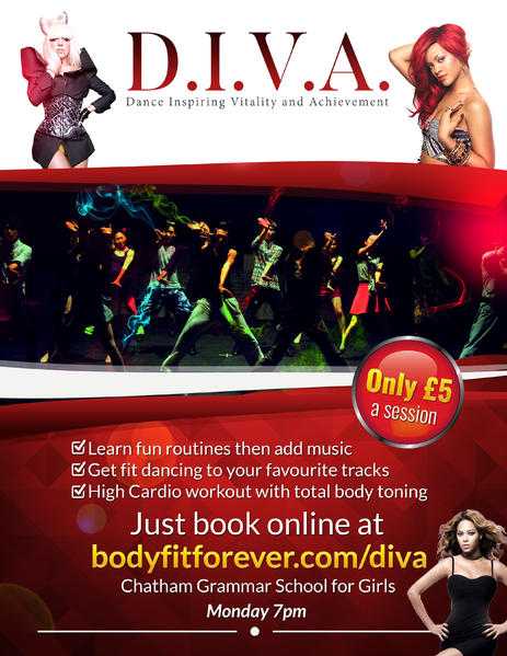 New dance fitness class D.I.V.A