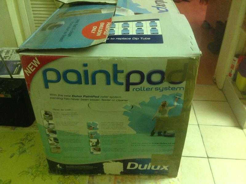 New Dulux Paintpad roller system