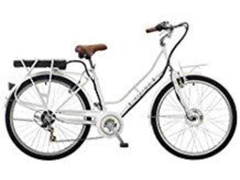 New Electric 36V 8.8Ah Step Through Bike Bycycle White