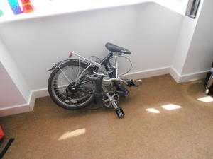 New fold away push bike