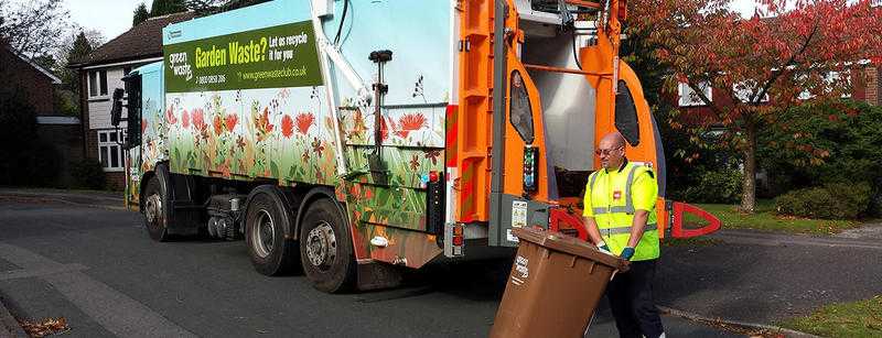 NEW Garden Waste Collection Service with convenient kerbside wheeled bin collections