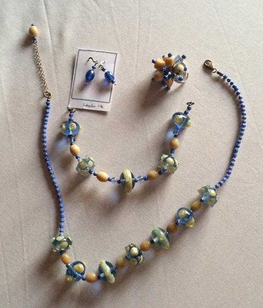 New handcrafted Beaded Jewellery- Still pacakaged with Brand labels