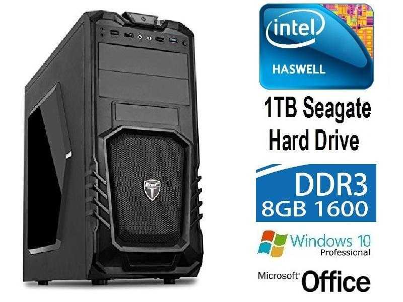 New Haswell Desktop PC, 1TB, 8GB amp Warranty