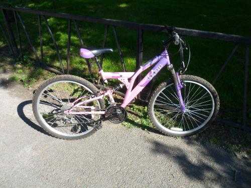 New Ladies Full Suspension Mountain Bike. GUARANTEED Fully Serviced  NOT Stolen 18 Speed