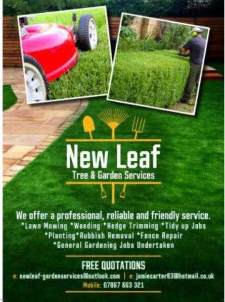 New leaf tree amp garden services ltd